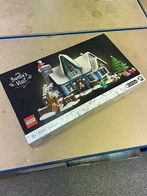 Buy LEGO: Santa’s Visit (10293) Winter Village Collection, Part Built, Rebagged • 75£