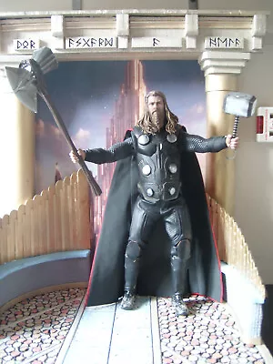 Buy 1/6 Custom Asgard Courtyard Diorama For Hot Toys Thor Hela Odin Action Figure Uk • 55£
