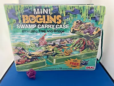 Buy Mini Boglins Swamp Carry Case With Free Chief Included From Ideal Back In 1991 • 74.99£
