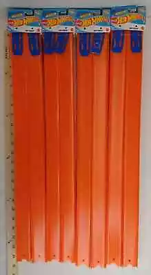 Buy Hot Wheels Track Builder 24” Pieces Orange Track 52' FT Connection - LOT OF 26 • 35.85£