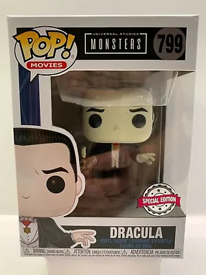 Buy Funko Pop Movies Dracula 799 Special Edition Universal Studios Monsters - New • 30.77£