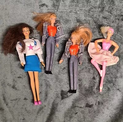 Buy McDonald’s Barbie Dolls, 1990s, X 4 • 6£