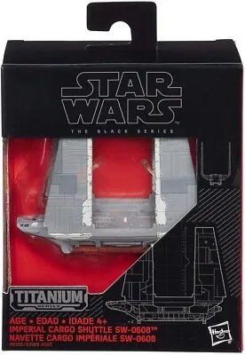 Buy Star Wars Black Series Titanium Imperial Cargo Shuttle Die Cast Vehicle • 15.99£