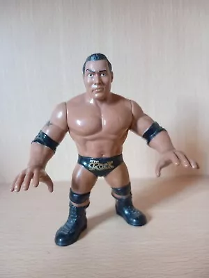 Buy The Rock WWE Retro Mattel Wrestling Figure Hasbro • 7.99£