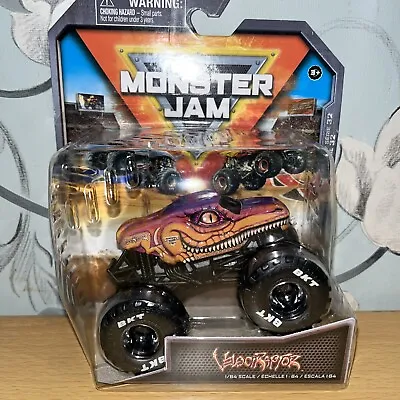 Buy New Monster Jam Velociraptor 1:64 Scale Monster Truck Series 32 Spin Master • 17.93£
