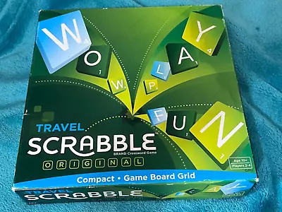 Buy Travel Scrabble Board Game 100% Complete • 12£