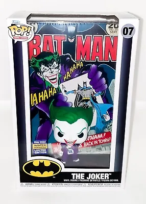 Buy DC Batman Comic Cover Pop Hard Case Issue 251 - The Joker 2022 Winter Con LE 07 • 59.99£