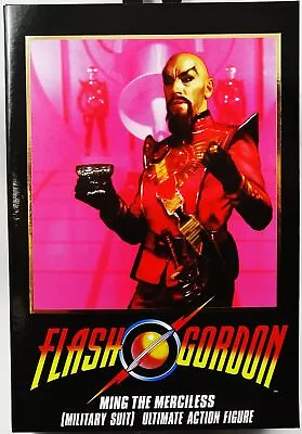 Buy Gordon (1980 Movie) Flash - NECA - Ming The Merciless (Military Suit) Ultimate A • 60.92£