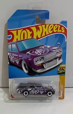 Buy Hot Wheels 71 Datsun Bluebird 510 Wagon | LC Mattel 2021 | Rare Purple • 12.49£