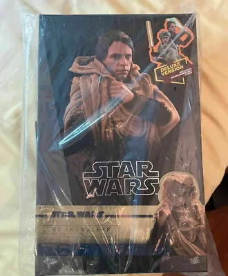 Buy New Hot Toys MMS517 Star Wars Return Of The Jedi Luke Skywalker Endor Deluxe Ver • 405£