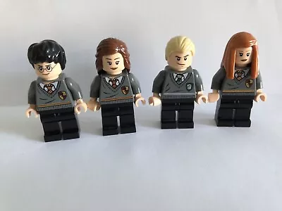 Buy LEGO Minifigure Bundle Harry Potter  Hogwarts Uniform Harry Hermione Draco Ginny • 14.50£