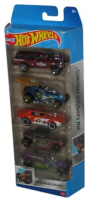 Buy Hot Wheels HW Exposed Engines (2021) Mattel Toy Car 5-Pack Box Set • 28.63£