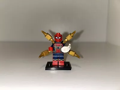 Buy LEGO  Marvel Super Heroes IRON SPIDER-MAN  Minifigure Sh510 Avengers 76108 • 35£