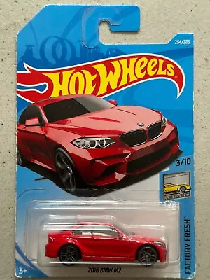 Buy 2017 Hot Wheels 2016 BMW M2 Factory Fresh With Protector • 16.99£