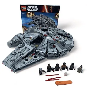 Buy LEGO 75105 Star Wars Millennium Falcon Complete + Manuals & Figures No Box #2 • 120£