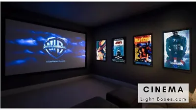 Buy Movie Lightbox LED Backlit Display CINEMA Kids Rooms Movie Posters • 280£