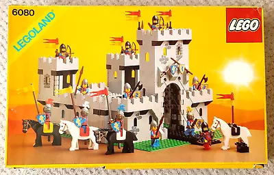 Buy RARE Original Lego BOX & Instructions For Set 6080 Lion Knights' / King's Castle • 90£
