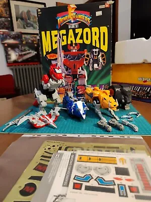 Buy 1993 Power Rangers Megazord Deluxe Bandai Set New With Stickers • 685.18£
