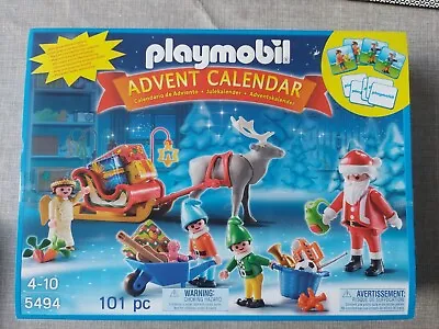 Buy Playmobil Christmas Advent Calendar 5494 New & Sealed • 34.99£