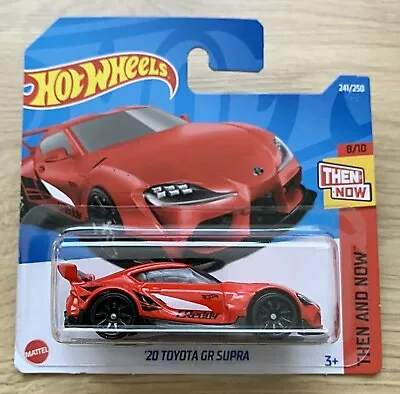 Buy Hot Wheels '20 Toyota GR Supra. New Collectable Model Car. 2022. Then And Now. • 4£
