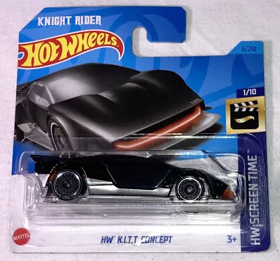 Buy Hot Wheels Knight Rider K.I.T.T. CONCEPT Black New 2023 Carded V-Nice See Photos • 4.50£