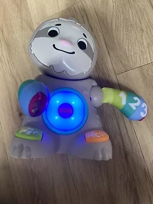 Buy Fisher Price Linkimals Sloth Smooth Moves With Music And Lights Baby Toddler Toy • 12£