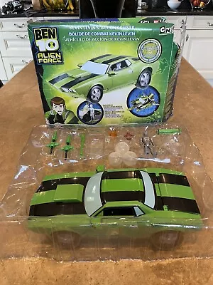Buy Ben 10 Kevin's Charger Action Cruiser Silver Kevin Levin Figure Bandai - Boxed • 24.99£