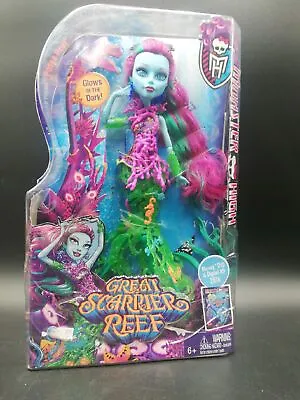 Buy Monster High GREAT SCARRIER REEF Glowsome Under Ghouls Posea Doll Glow Dark • 30.04£