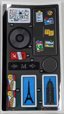 Buy Lego Home Alone 21330 Sticker Replacement Sheet (2) New (p5) • 12.39£