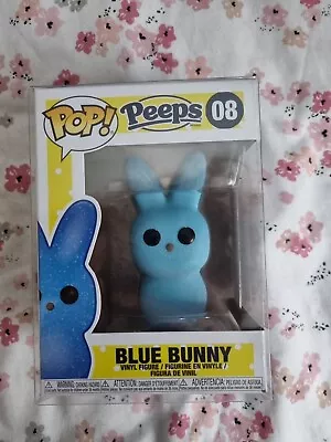 Buy Funko Pop! Ad Icons! Peeps: Blue Bunny #08 W/Protector • 15£