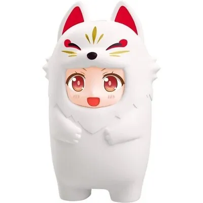 Buy Nendoroid More Kigurumi Face Parts Case White Fox Figure JAPAN OFFICIAL • 49.58£