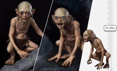 Buy Lord Of The Rings Gollum + Smeagol Luxury Edition Action Figure Asmus Sideshow • 332.49£