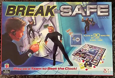 Buy BREAK THE SAFE 2003 Board Game Mattel 100% Complete NEAR MINT! Fun Game! • 24.06£