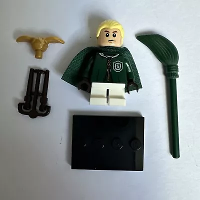 Buy Lego Quidditch Uniform Draco Malfoy Minifigure Harry Potter Series 1 Complete • 3.49£
