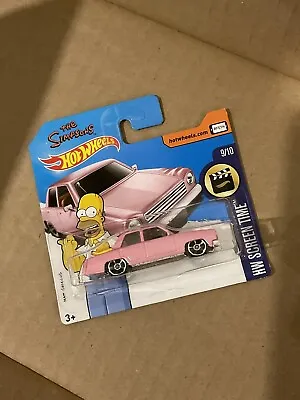 Buy The Simpsons Family Car Pink -  Hot Wheels - Shipping Combined Rare • 9.88£