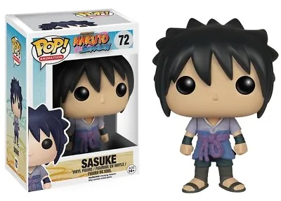 Buy Funko POP Animation: Naruto Shippuden Sasuke Action Figure #72 #6367 NEW • 10.99£
