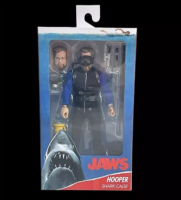 Buy Neca Jaws Matt Hooper Shark Cage 8” Clothed Action Figure Brand New • 49.99£
