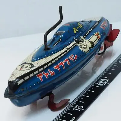 Buy Bandai Tin Toy Astro Boy Submarine A-16 Friction Vintage Retro Toy • 1,530.14£