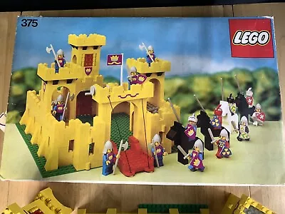 Buy Lego 375 Vintage Castle Incomplete With Box And Instructions • 149£