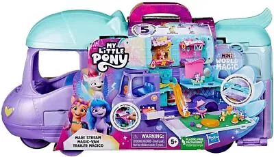 Buy My Little Pony Toys Mini World Magic Mare Stream, Buildable Trailer Playset For • 44.87£