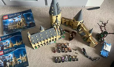 Buy Lego Harry Potter Set Great Hall 75953and Whomping willow  75954  Bundle Retired • 80£