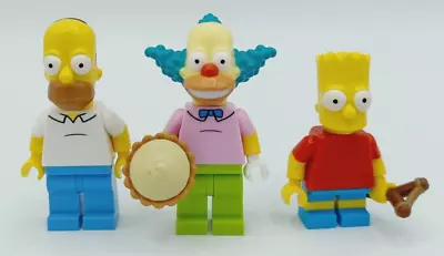 Buy Lego Dimensions - Simpsons Minifigure Bundle - Bart, Homer And Krusty The Clown. • 12.99£