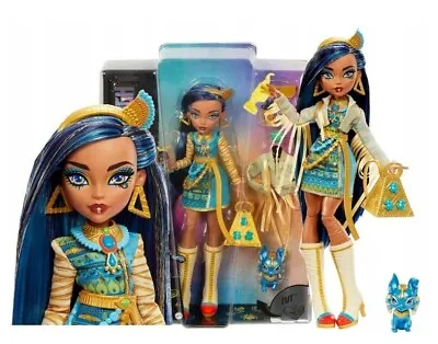 Buy Mattel Monster High Doll Cleo De Nile + Accessories HHK54 • 65.91£