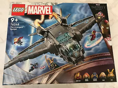 Buy LEGO 76248 Marvel Avengers Quinjet 795 Pcs Age 9+ ~NEW Lego Sealed • 89.90£