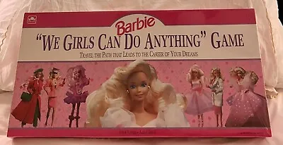 Buy Barbie We Girls Can Do Anything Game, Vintage 1991 Board Game RARE Sealed 4761 • 30.85£