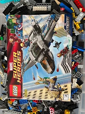 Buy LEGO Marvel Super Heroes 6869 Quinjet Aerial Battle - No Minifigures • 35£