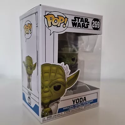 Buy Star Wars Yoda Funko Pop! The Clone Wars Disney Boxed New Animation Toy  • 18£