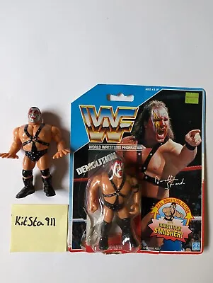 Buy WWF WWE Hasbro Wrestling Figure. Series 1: Demolition Ax Smash • 23£