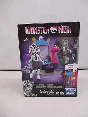 Buy 2015 Mega Bloks Monster High Frankie Stein Team Scream Salon • 9.46£