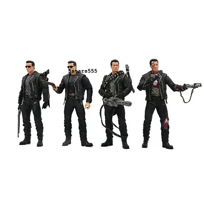 Buy NECA Terminator T-800 Police Station Assault Ultimate 7'' Action Figure Doll NIB • 17.99£